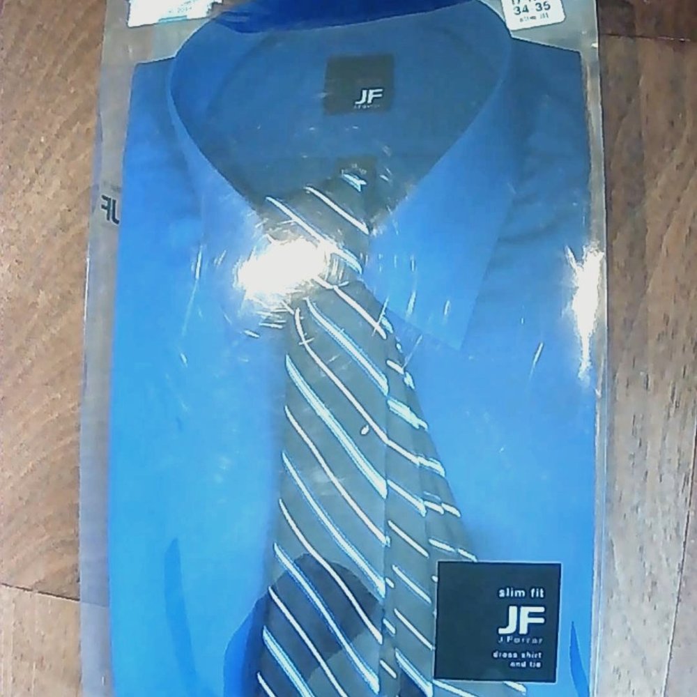 J. Ferrar Blue shirt